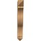 Ekena Millwork Funston Arts & Crafts Rough Sawn Bracket, Western Red Cedar, 6"W x 34"D x 46"H BKT06X34X46FST03RWR - alternate 4